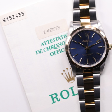 Rolex Oyster Perpetual Or Acier - 14203